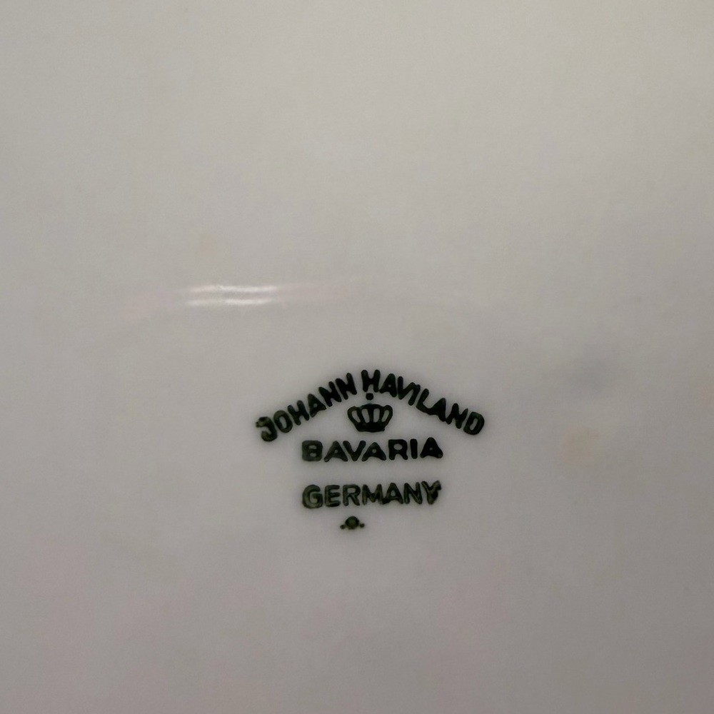 Johann Haviland Bavaria Porcelain